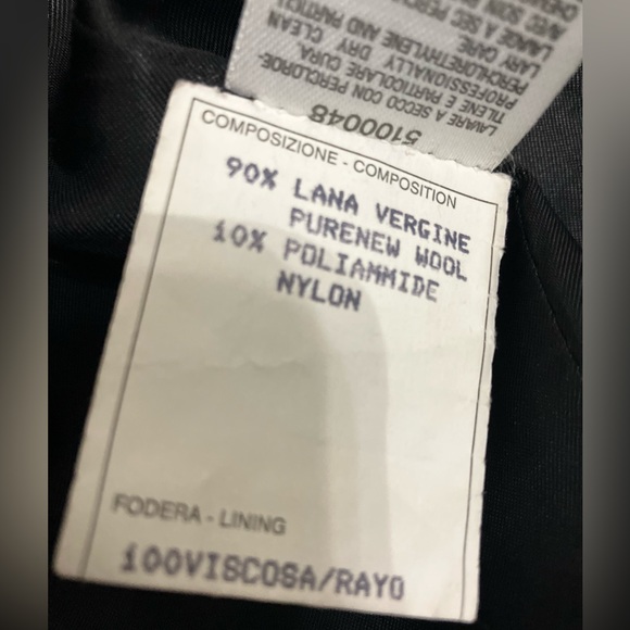 Italian Wool Coat with Fur Detail - Picture 5 of 9